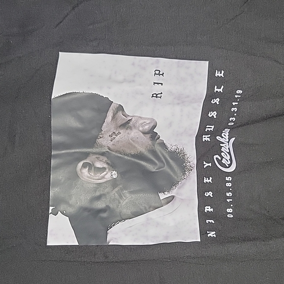Nipsey Hussle Screenprint Tee - Picture 2 of 6